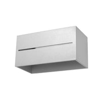 Sollux Lighting LOBO MAXI LED væglampe, IP20, Aluminium Mat Guld, 220-240V, maks 50W, CE RoHS