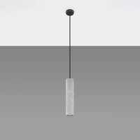 Sollux Lighting LUVO LED pendellampe, GU10 fatning, beton Grå, IP20, 220-230V, 300mm højde, CE-certificeret