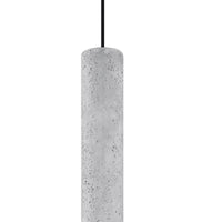 Sollux Lighting LUVO LED pendellampe, GU10 fatning, beton Grå, IP20, 220-230V, 300mm højde, CE-certificeret