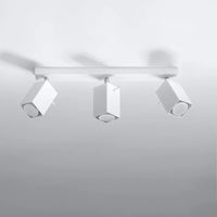 Sollux Lighting MERIDA LED loftspot Hvid 3xGU10, IP20, 220-240V, Aluminium, CE RoHS