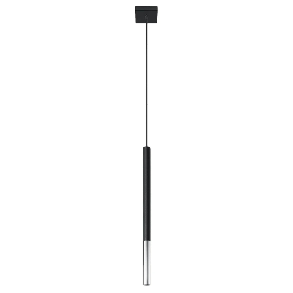 Sollux Lighting MOZAICA LED pendellampe Sort Krom, G9 fatning, IP20, 1000mm højde, CE-certificeret