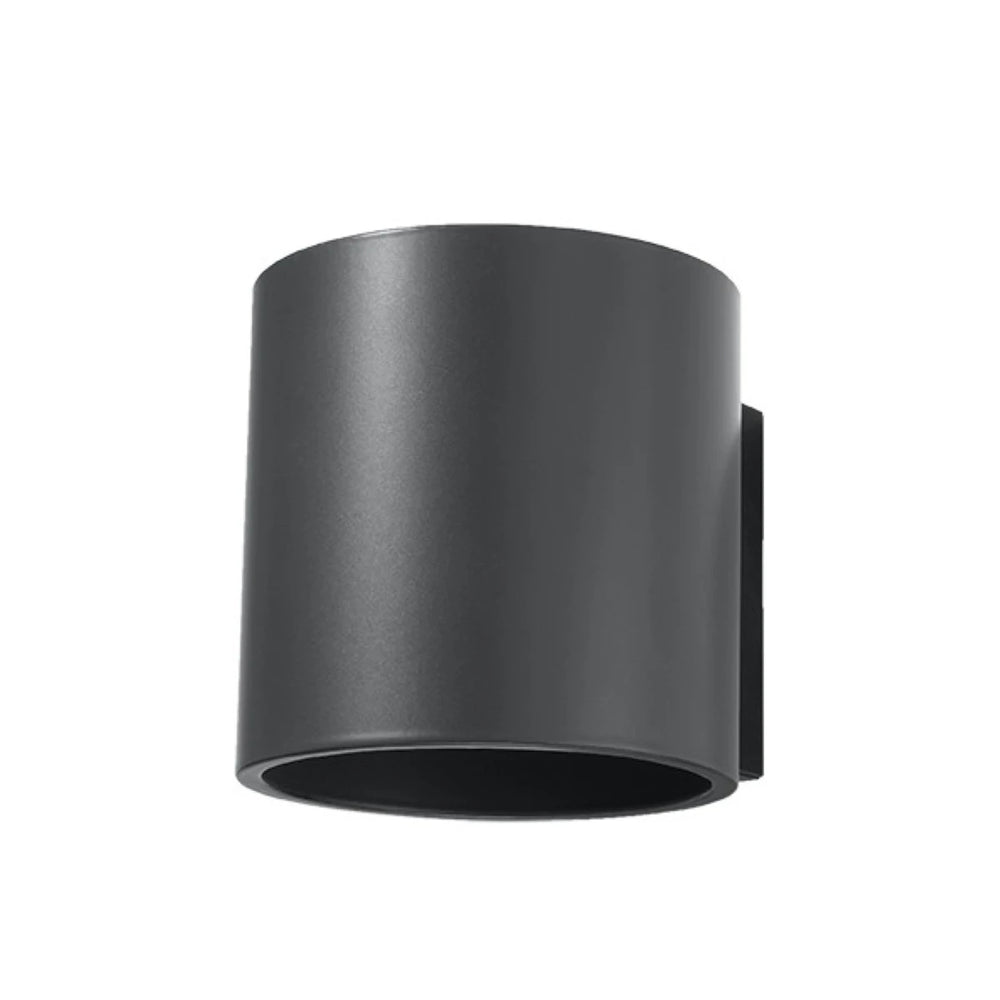 Sollux Lighting ORBIS 1 LED væglampe Antracit, Aluminium, G9 fatning, 12W maks., 220-230V, IP20 CE