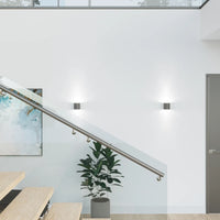 Sollux Lighting ORBIS 1 LED væglampe Antracit, Aluminium, G9 fatning, 12W maks., 220-230V, IP20 CE