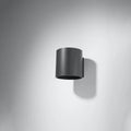 Sollux Lighting ORBIS 1 LED væglampe Antracit, Aluminium, G9 fatning, 12W maks., 220-230V, IP20 CE