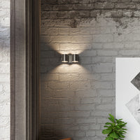 Sollux Lighting ORBIS 2 væglampe Sort, LED kompatibel, IP20, Aluminium, 220-240V, max 50W, CE RoHS
