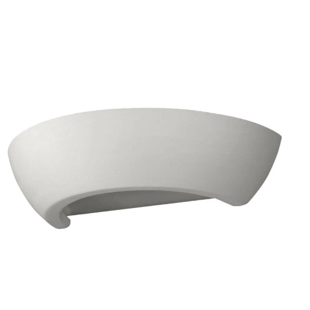 Sollux Lighting OSKAR keramisk væglampe, LED kompatibel, IP20, 220-240V, Mat Guld Messing finish