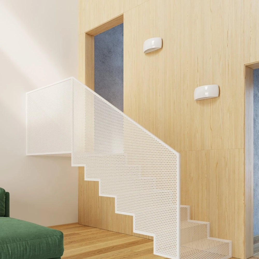 Sollux Lighting PONTIUS keramisk væglampe, LED-kompatibel, IP20, 220-240V, Mat guld messing finish