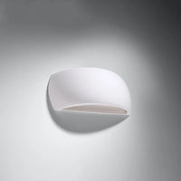 Sollux Lighting PONTIUS keramisk væglampe, LED-kompatibel, IP20, 220-240V, Mat guld messing finish