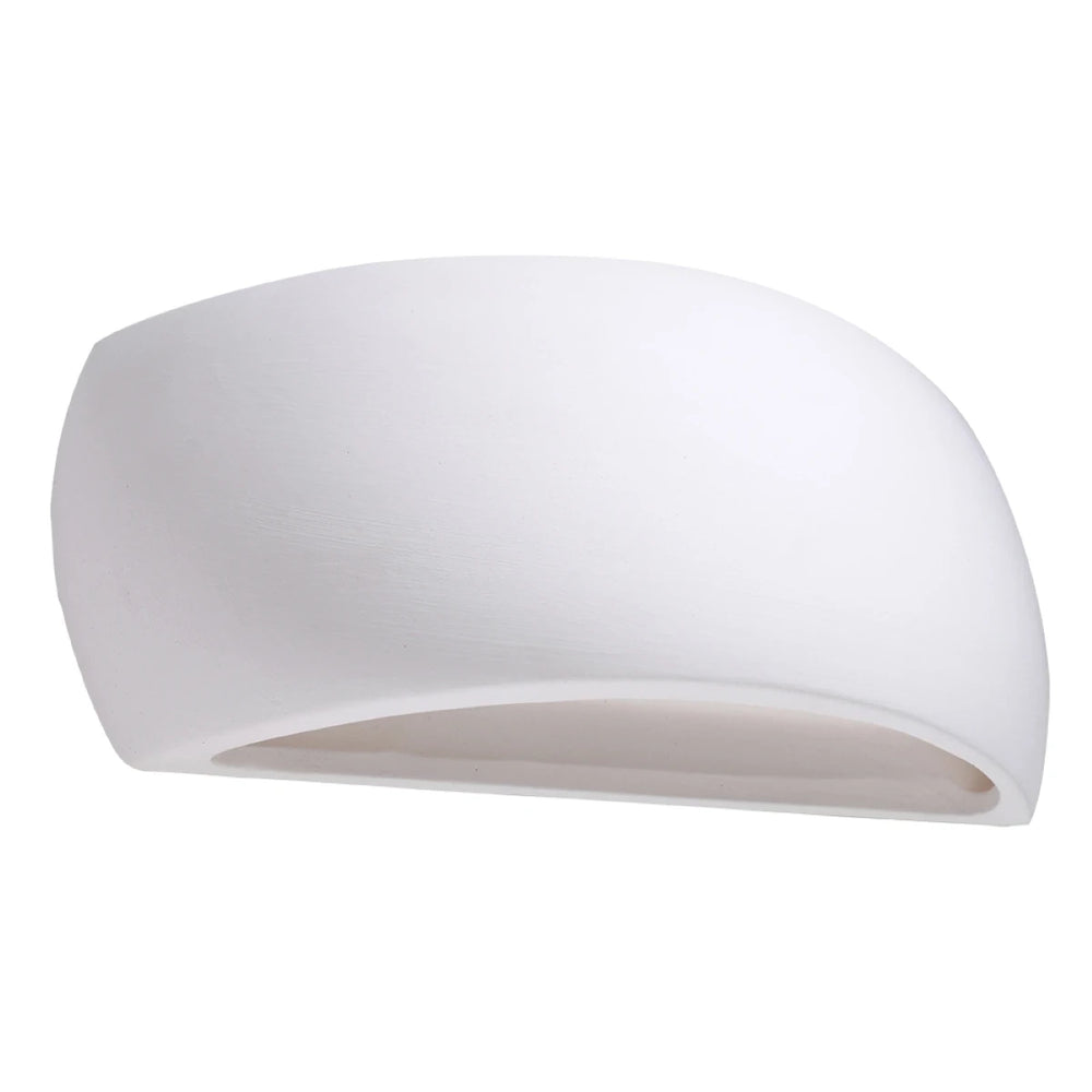 Sollux Lighting PONTIUS keramisk væglampe, LED-kompatibel, IP20, 220-240V, Mat guld messing finish