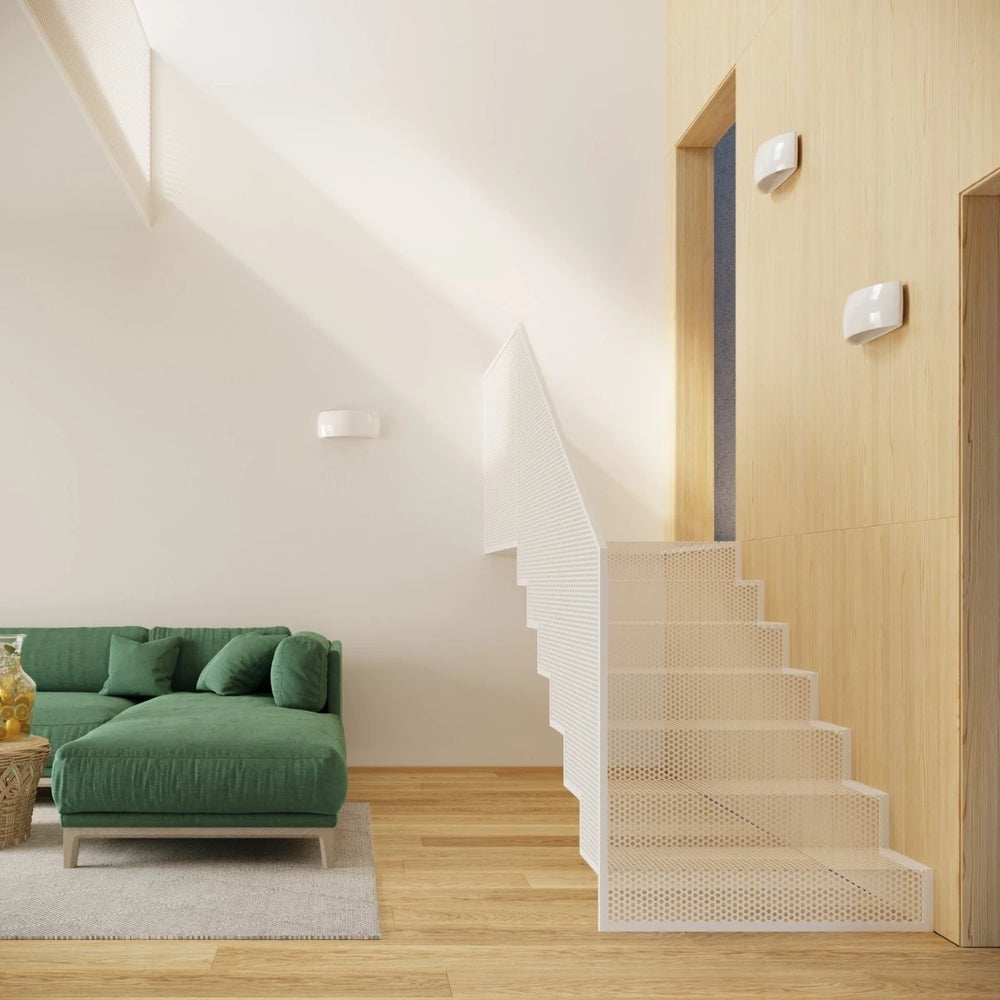 Sollux Lighting PONTIUS keramisk væglampe, LED-kompatibel, IP20, 220-240V, Mat guld messing finish