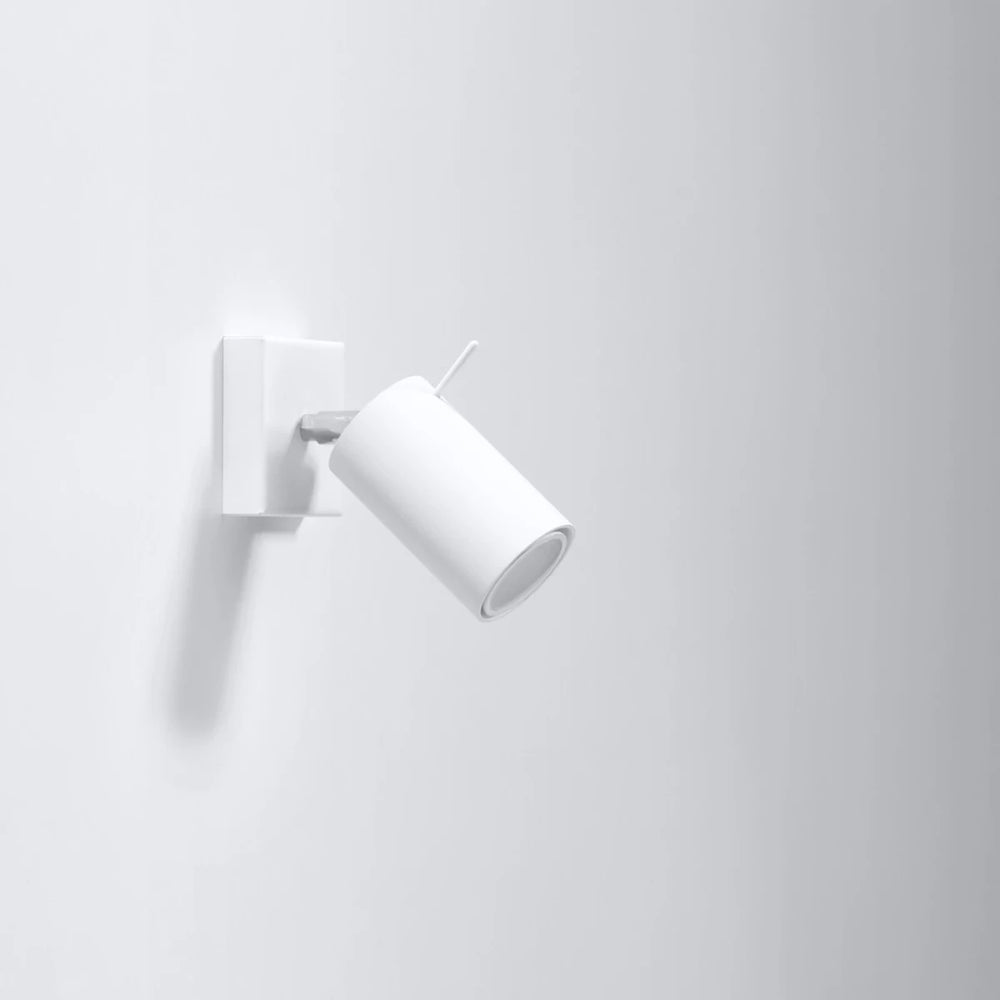 Sollux Lighting RING væglampe Mat Guld Aluminium, IP20 LED kompatibel, 220-240V, CE RoHS certificeret