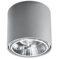 Sollux Lighting TIUBE loftspot, LED klar, IP20, 220-240V, maks. 50W, Mat Guld Aluminium