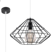 Sollux Lighting UMBERTO LED pendellampe, Sort, IP20, Aluminium, 220-240V, maks 50W, CE RoHS