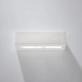 Sollux Lighting VEGA keramisk væglampe, LED kompatibel, IP20, E27 maks 50W, Mat guld messing finish