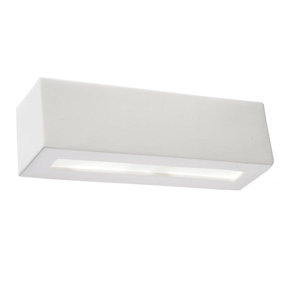 Sollux Lighting VEGA keramisk væglampe, LED kompatibel, IP20, E27 maks 50W, Mat guld messing finish