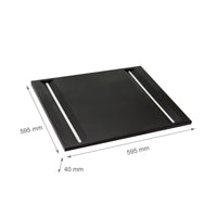 Spectrum ALGINE LINE LED ceiling panel 44W 4000K 5300 lumens IP20 600x600mm Black UGR<16 CRI>80