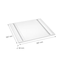 Spectrum ALGINE LINE LED loftpanel 44W 4000K 5700 lumen IP20 600x600mm Hvid UGR<16 CE