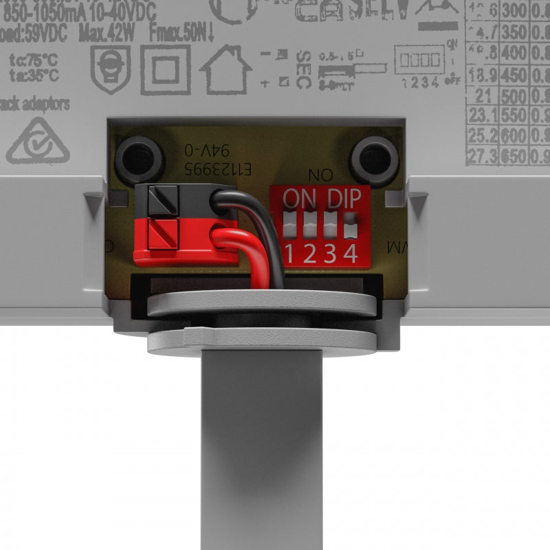 Spectrum ANDROMEDA 3-Phase LED Track Light 15-27W 4000K 3200 lumens 36° 60° White IP20 CRI>90