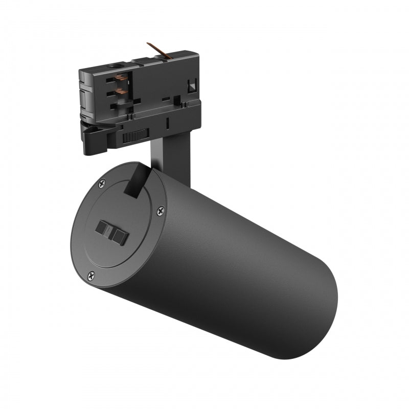 Spectrum ANDROMEDA PRIME 3-faset LED skinnelys 24W CCT 2700 lumen 25° 230V IP20 Sort Aluminium