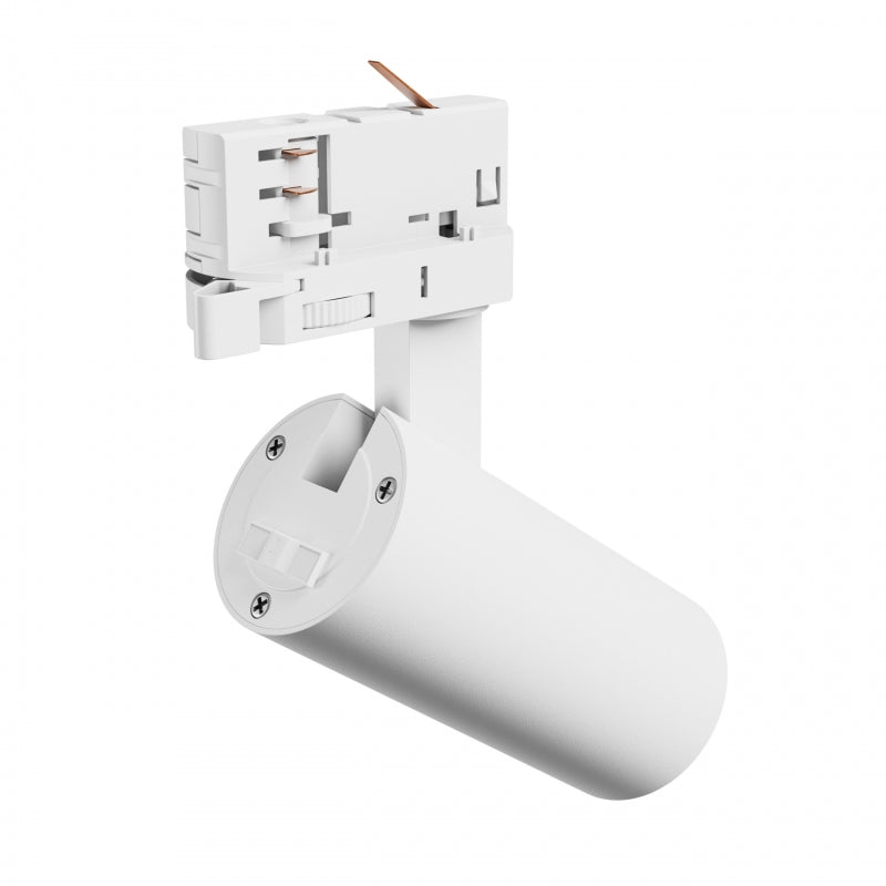 Spectrum ANDROMEDA PRIME LED Track Light 3-Phase 8W 230V CCT 25° 800 lumens CRI 80 IP20 White