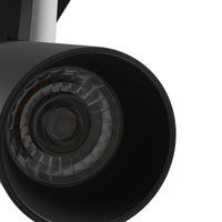 Spectrum ANDROMEDA PRIME LED Skinnelys 3-Faset 8W CCT 230V 25° Lysstråle IP20 Sort Aluminium