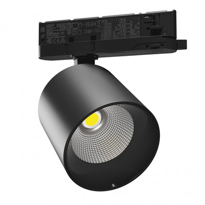 Spectrum ARTEMIDA Maxi LED Sporlægningslys 3-Faset 12-42W 3000K 4500 lumen CRI>90 IP20 Sort Aluminium