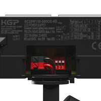 Spectrum ARTEMIDA MINI LED Skinne Spot 3-Faset 20W 4000K CRI>90 230V IP20 Sort Aluminium