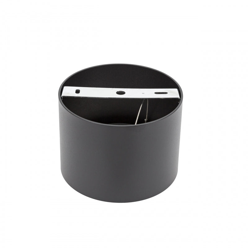 Spectrum CHLOE AR111 GU10 LED loftlampe, IP20, rund justerbar Sort aluminiumsarmatur, 20W maks 250V