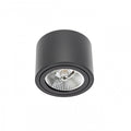 Spectrum CHLOE AR111 GU10 LED ceiling light, IP20, round adjustable Black aluminum housing, 20W max 250V