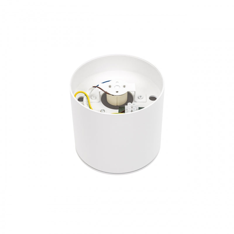 Spectrum CHLOE AR111 GU10 Overflademonteret Loftlampe IP65 Hvid Aluminium 250V Indendørs Udendørs