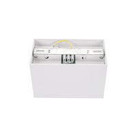 Spectrum CHLOE DUO White Rectangle Adjustable Ceiling Spot Light 2xGU10 Surface Mounted IP20 Indoor