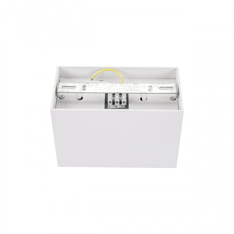 Spectrum CHLOE DUO White Rectangle Adjustable Ceiling Spot Light 2xGU10 Surface Mounted IP20 Indoor