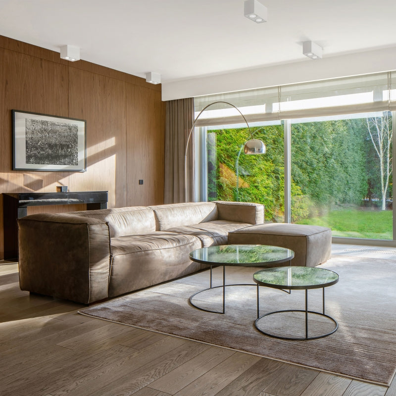 Spectrum CHLOE DUO Hvid Rektangulær Justerbar Loftspot 2xGU10 Overflademonteret IP20 Indendørs