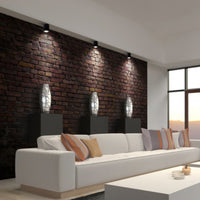 Spectrum CHLOE GU10 LED loftspot, IP20 Sort Sølv justerbar rund, 250V maks 10W, aluminium