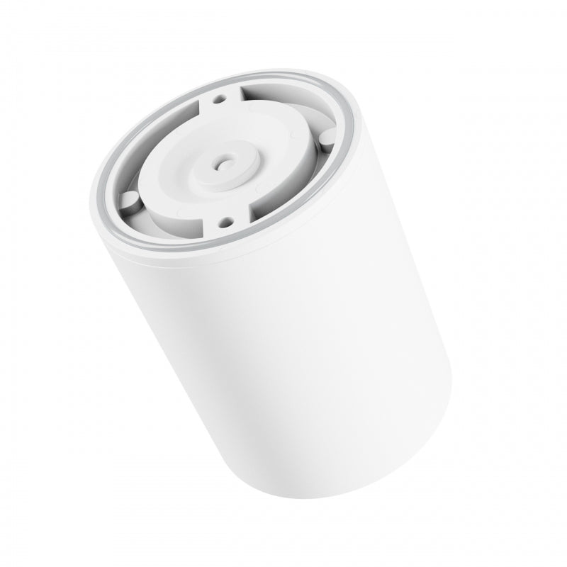 Spectrum CHLOE GU10 Overflademonteret LED Spotlys 250V IP44 Aluminium Hvid Rund 70x90mm