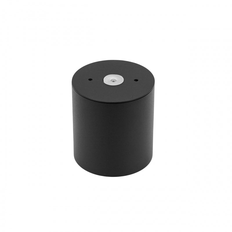 Spectrum CHLOE GU10 Overflademonteret Loftlampe, IP65 Sort Aluminium Rundt Hus, 250V, 6W Maks