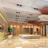 Spectrum CHLOE GU10 påbygget LED spot, maks 10W, IP20, Sort Gylden, 250V, aluminiumshus