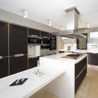 Spectrum CHLOE GU10 Overflademonteret LED Spot, IP20, 250V, Justerbar Rundt Hvidt Aluminiumshus