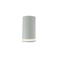 Spectrum CHLOE Mini Ring surface-mounted GU10 ceiling luminaire 230V IP20 White Aluminum Ø55x107mm