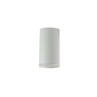 Spectrum CHLOE Mini Ring surface-mounted GU10 ceiling luminaire 230V IP20 White Aluminum Ø55x107mm