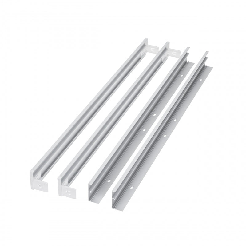 Spectrum ramme til udenpåliggende ALGINE 620x620mm armatur, aluminium og plast, slank 43mm profil