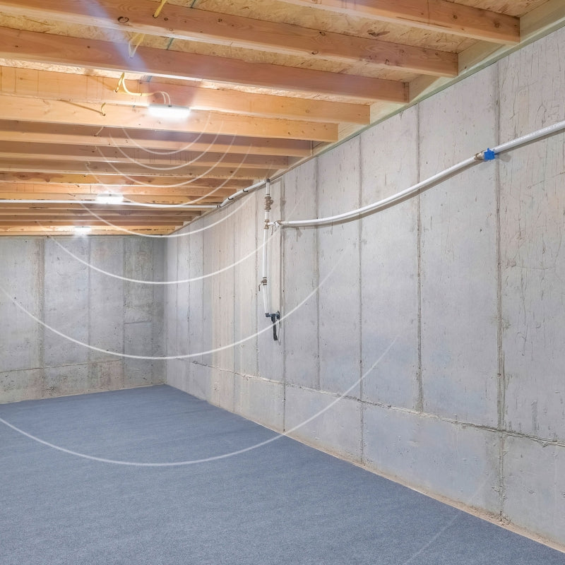 Spectrum LED 20W loftlampe IP54 230V 4000K neutral hvid rund PIR sensor 2300 lumen Hvid