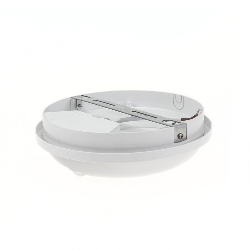 Spectrum LED 20W loftlampe IP54 230V 4000K neutral hvid rund PIR sensor 2300 lumen Hvid