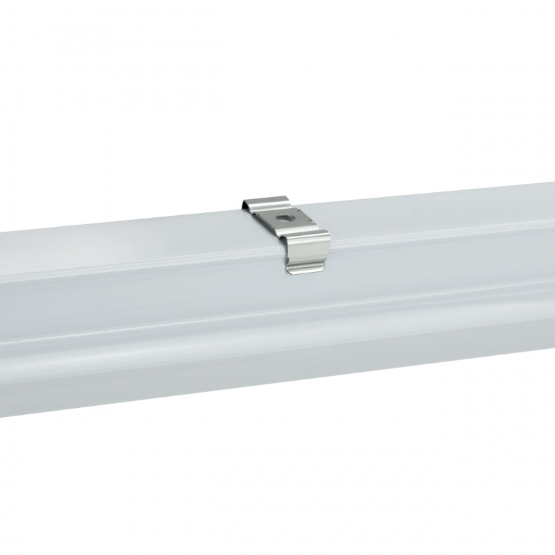 Spectrum LED skabslampe 300mm 4W 3000K 480 lumen IP20 Hvid overflademontering med TÆND/SLUK-knap