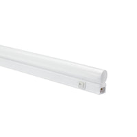 Spectrum LED skabsbelysning 300mm 4W 4000K 400 lumen IP20 Hvid overflademonteret med afbryder 230V