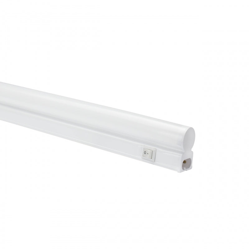 Spectrum LED skabsbelysning 300mm 4W 4000K 400 lumen IP20 Hvid overflademonteret med afbryder 230V