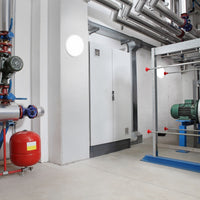 Spectrum LED loftlampe 8W 230V 4000K IP54 IK10 rund neutral hvid påbygning 940 lumen