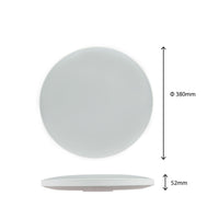 Spectrum LED loftlampe 32W 6000K 230V IP54 rund Hvid Sort 3450 lumen 115° lysvinkel påbygning