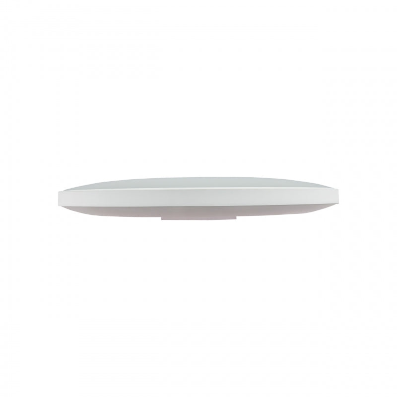 Spectrum LED loftlampe 32W 6000K 230V IP54 rund Hvid Sort 3450 lumen 115° lysvinkel påbygning
