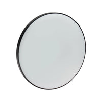 Spectrum LED loftlampe 32W 6000K 230V IP54 rund Hvid Sort 3450 lumen 115° lysvinkel påbygning